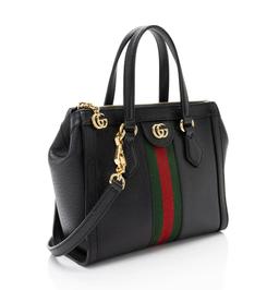 Gucci Leather Ophidia Small Tote