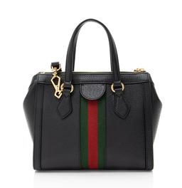 Gucci Leather Ophidia Small Tote