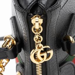 Gucci Leather Ophidia Small Tote