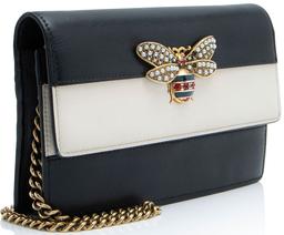 Gucci Leather Queen Margaret Wallet on Chain