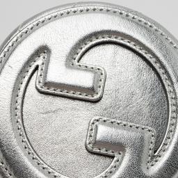 Gucci Metallic Calfskin Blondie Mini Barrel Bag