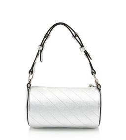 Gucci Metallic Calfskin Blondie Mini Barrel Bag