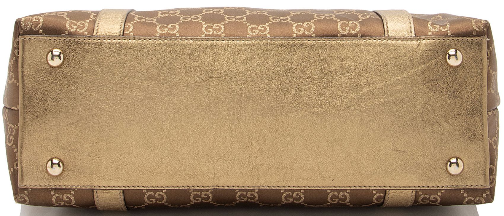 Gucci Metallic GG Canvas Abbey Medium Tote