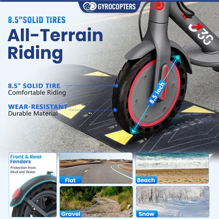 Gyrocopters J30 Electric Scooter - Grey