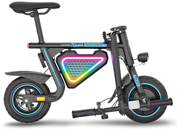 Gyrocopters Radi8 Electric Ride-on Scooter - Black