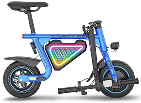 Gyrocopters Radi8 Electric Ride-on Scooter - Blue
