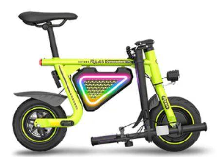 Gyrocopters Radi8 Electric Ride-on Scooter - Green