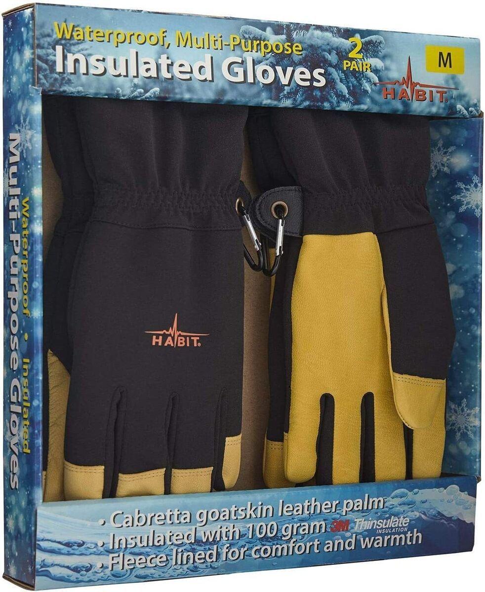 Habit Waterproof Multi-Purpose Insulated Gloves M
