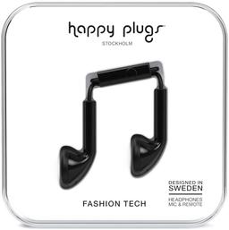 Happy Plugs 7705 Earbuds - Black