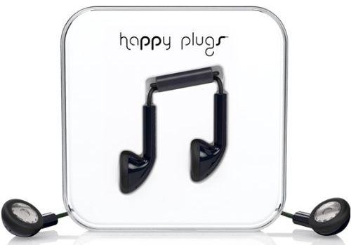 Happy Plugs 7705 Earbuds - Black