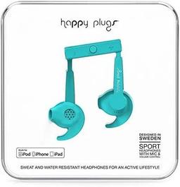 Happy Plugs 7944 Sports Headphone - Turquoise