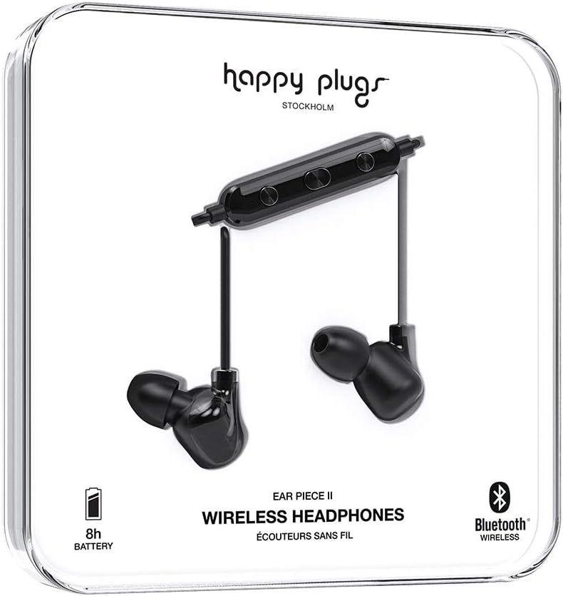 Happy Plugs Ear Piece II Wireless Headphones - Black