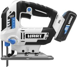 Hart HPJS01BCA 20-Volt Orbital Jigsaw Kit - White