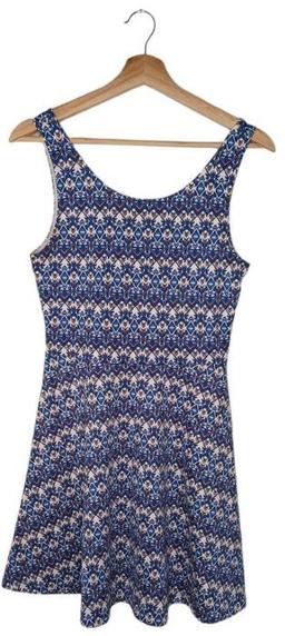 H&M Patterned Mini Dress 8