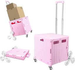 Honshine Foldable Cart with Stair Climbing Wheels