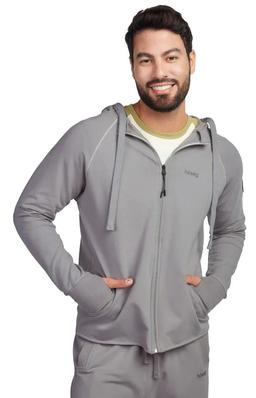Hoseg Men's Full Zip Hoodie (XL)