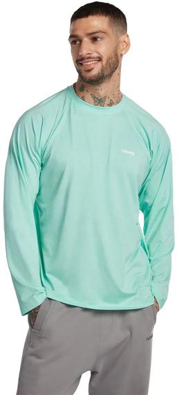Hoseg Men's Polo Long Sleeve UV Shield (XL)