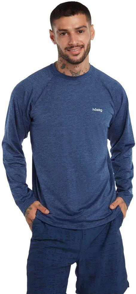 Hoseg Men's Polo Long Sleeve UV Shield (XL)