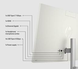 HP 24-cr0000a AIO Desktop PC 23.8"