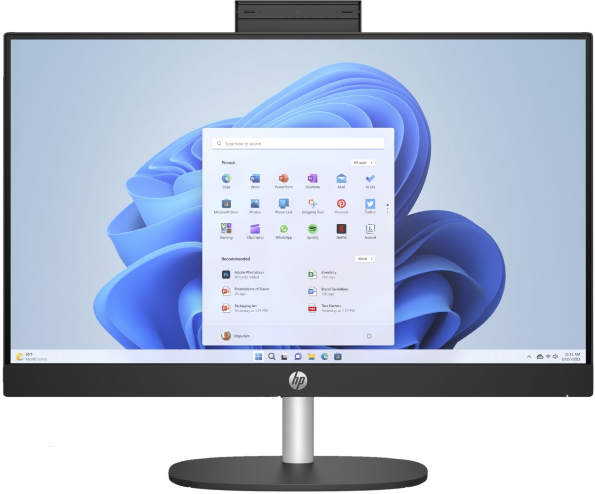 HP 24-cr0000t AIO Desktop 23.8"