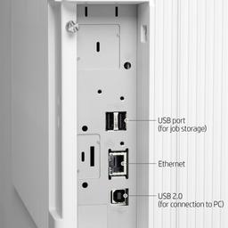 HP Color LaserJet Enterprise M751dn Printer - White