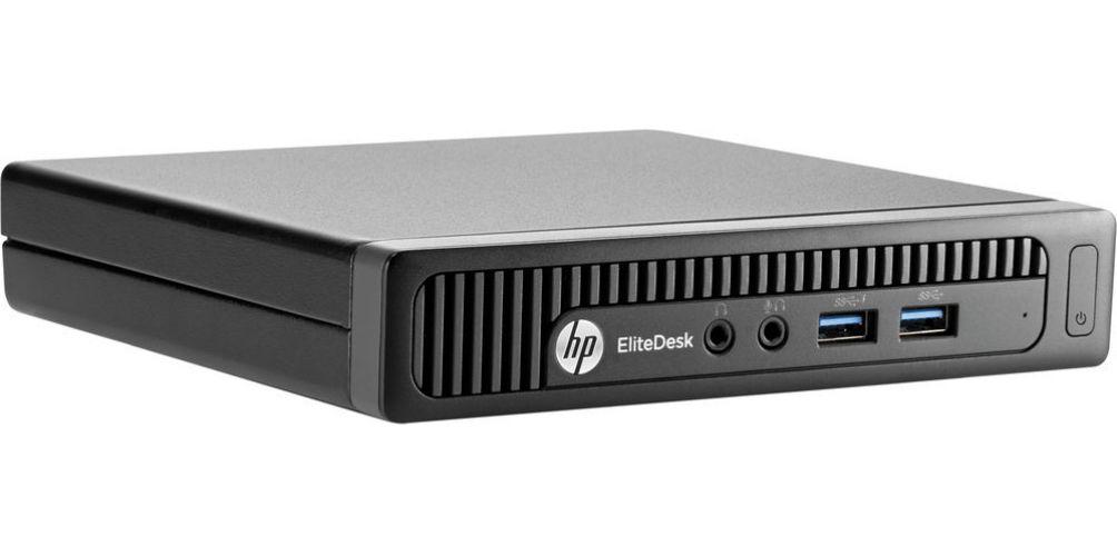 HP EliteDesk 800 G1 Desktop Mini PC - Intel Core i5-4570T 2.9GHz - 256GB - Black - 16GB RAM