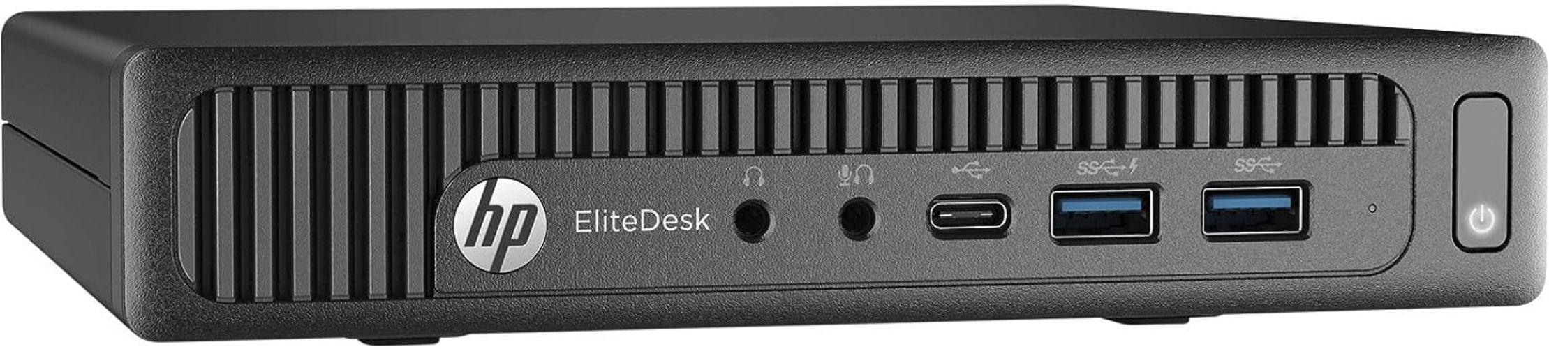 HP EliteDesk 800 G2 Mini Desktop - Intel Core i5-6500T 2.5GHz - 256GB - Black - 8GB RAM