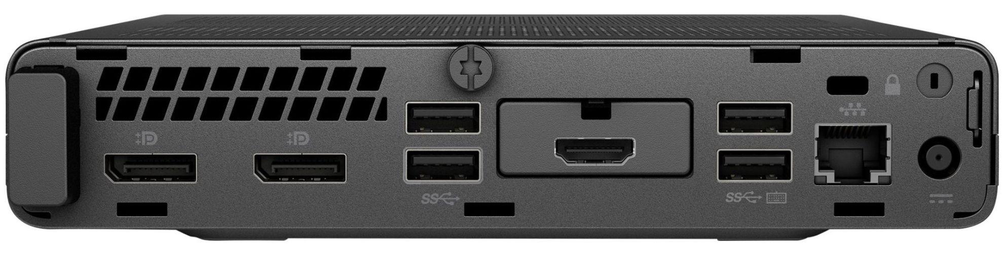 HP EliteDesk 800 G4 Desktop Mini Micro PC - Intel Core i5-8500T 2.1GHz - 256GB - Black - 16GB RAM