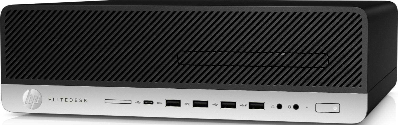 HP EliteDesk 800 G4 Desktop SFF - Intel Core i5-8500 3.0GHz - 256GB - Black - 16GB RAM