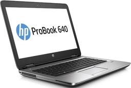 HP ProBook 640 G2 Notebook PC 14" - Black - Intel Core i5-6300U 2.4GHz - 8GB RAM - 128GB