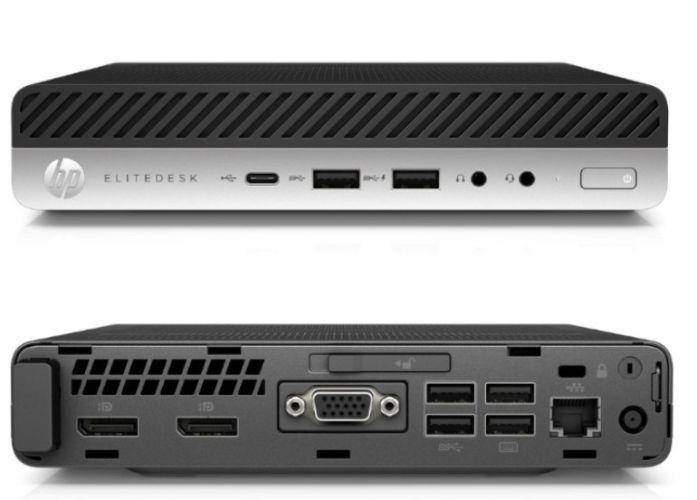 HP ProDesk 600 G4 Desktop Mini Business PC - Intel Core i5-8500T 2.1GHz - 256GB - Black - 16GB RAM