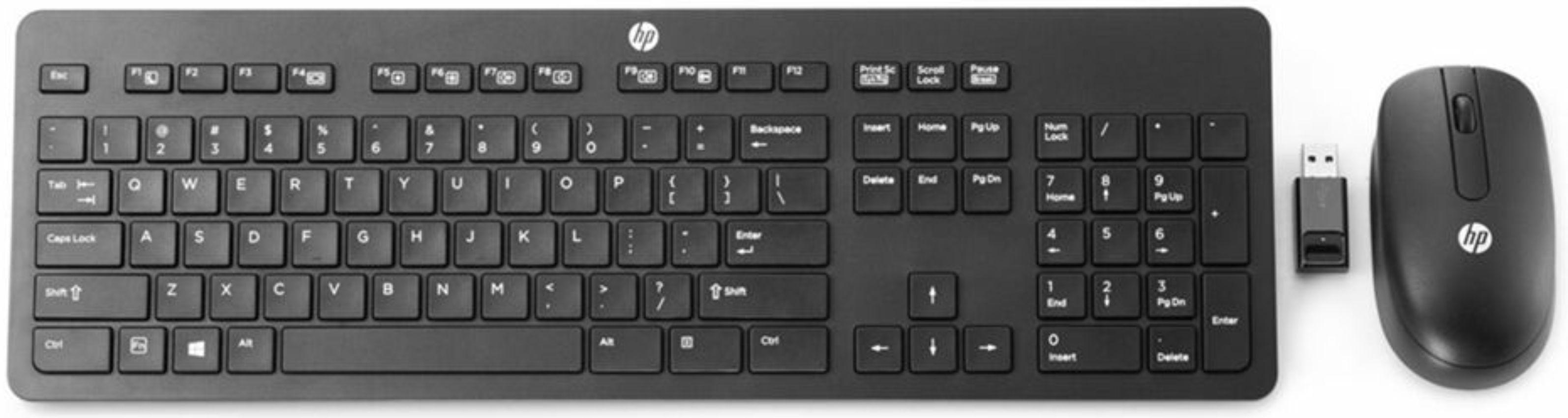 HP T6L04AA Slim Wireless Keyboard and Mouse Combo