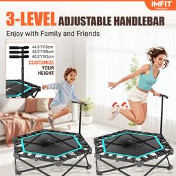 IMFIT Foldable Fitness Trampoline - Black