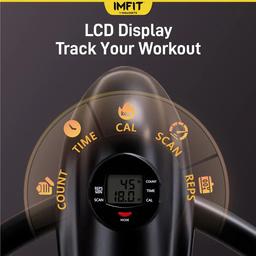 IMFIT PowerArc Abdominal Machine - Black/Yellow