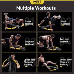 IMFIT PowerArc Abdominal Machine - Black/Yellow