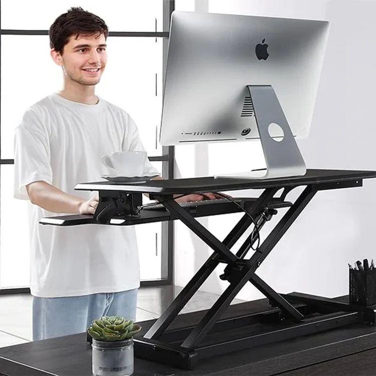 IMGadgets Adjustable Sit-Stand Desk Riser 33" - Black