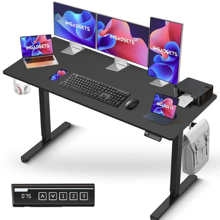 IMGadgets Standing Electric Adjustable Desk 55" x 24" - Black
