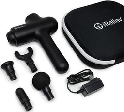 iReliev Percussion Massage Gun - Black
