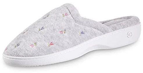 Isotoner Bedroom Slip-On with Enhanced Heel Cushion