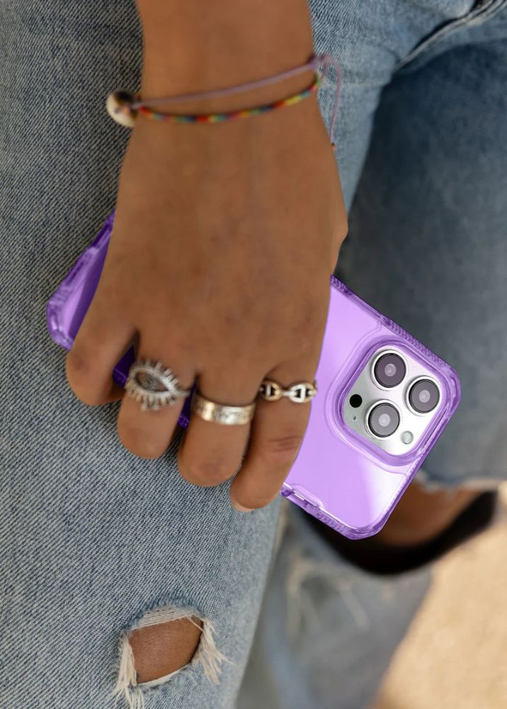 ITSKINS SPECTRUM R // CLEAR Phone Case for iPhone 14 Plus