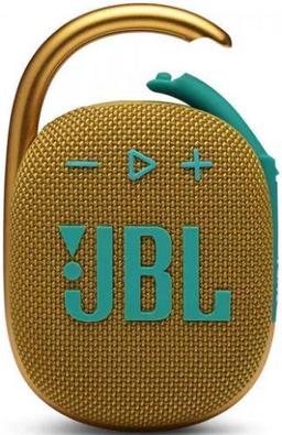 JBL Clip 4 Ultra-Portable Waterproof Speaker - Yellow