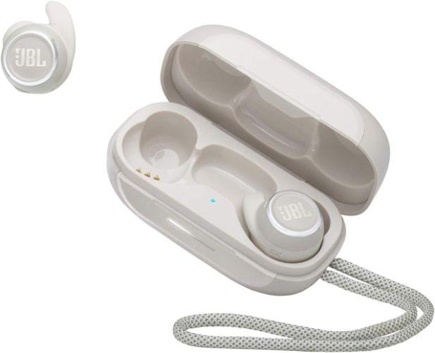 JBL Reflect Mini NC Wireless Sport Earbuds in White in Acceptable condition