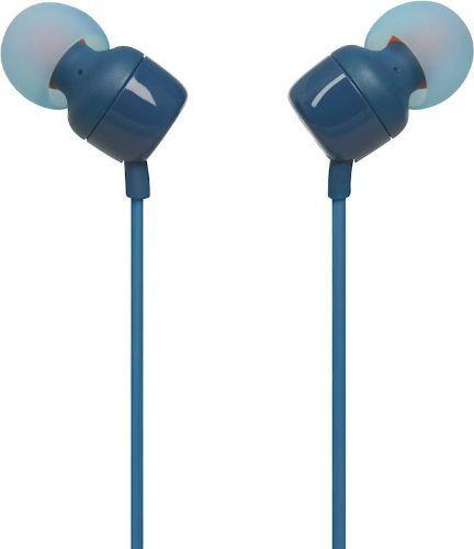 JBL  Tune 110 In-Ear Headphones - Blue - Excellent