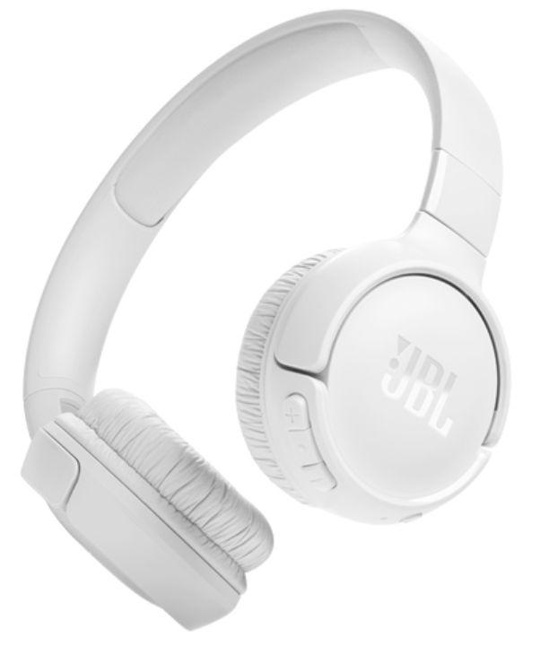 JBL Tune 520BT Wireless On-Ear Headphones - White