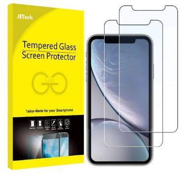 JETech Tempered Glass Screen Protector for iPhone 8