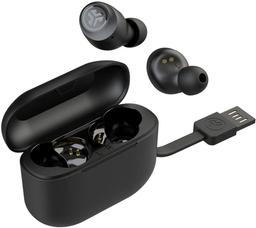 JLab GO Air POP True Wireless Bluetooth In-Ear Headphones - Black