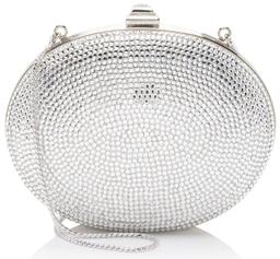 Judith Leiber Crystal Round Minaudiere