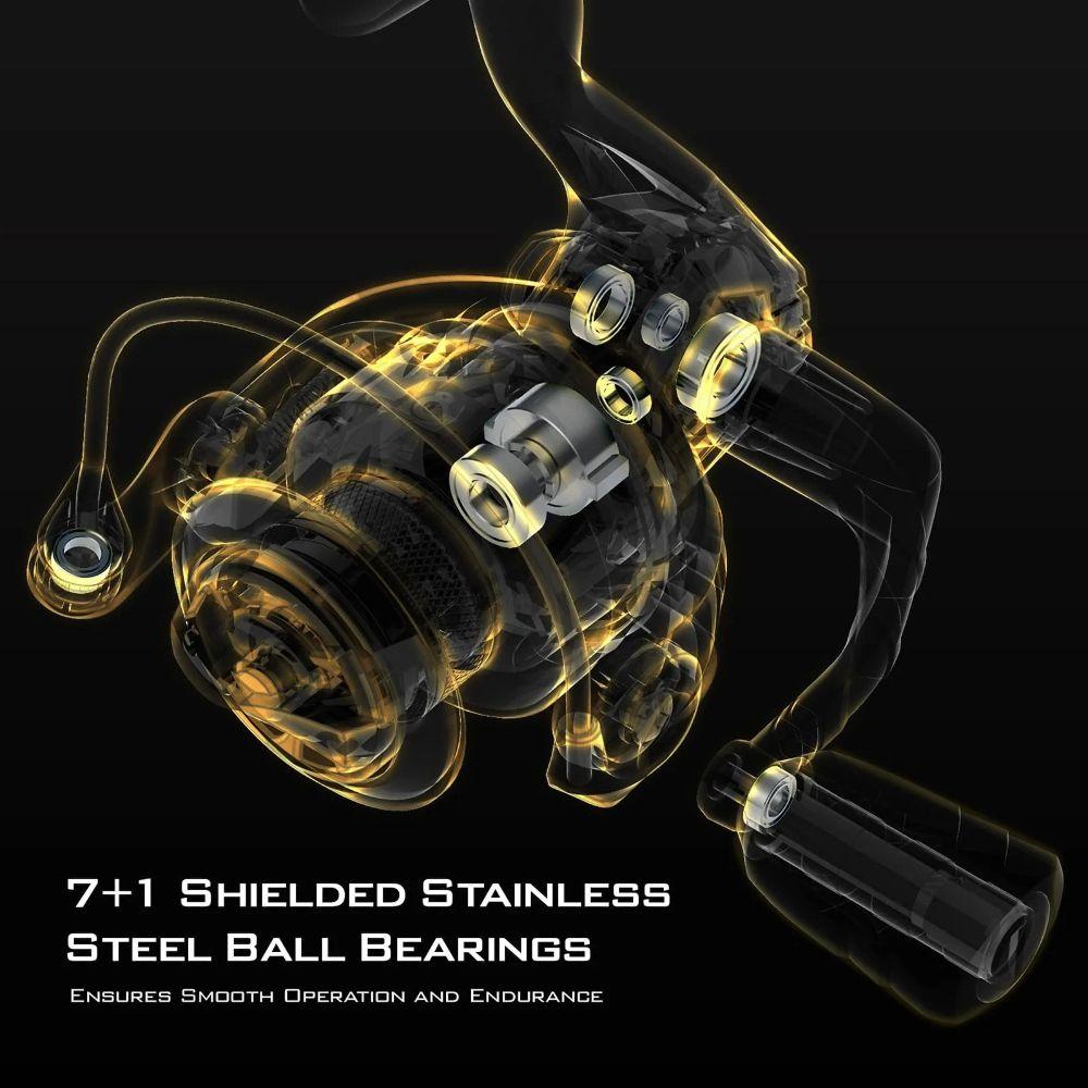 KastKing 1000 Valiant Eagle Spinning Reel Gold