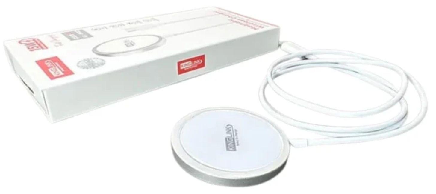 Refurbished Kinglink KLW02 15W Magnetic Wireless Charger Pad (1M) - Reebelo Canada