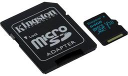 Kingston Canvas Go! microSD card with SD Adapter